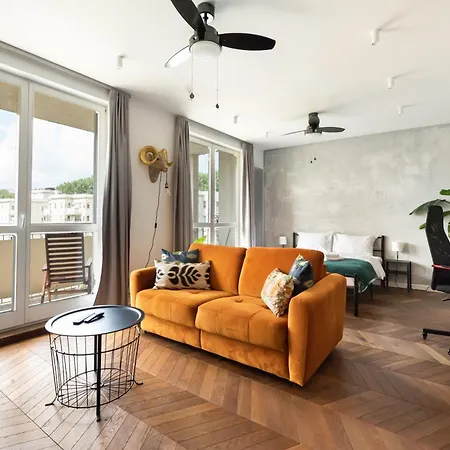 Apartment Zielone Zacisze Retro Warsaw